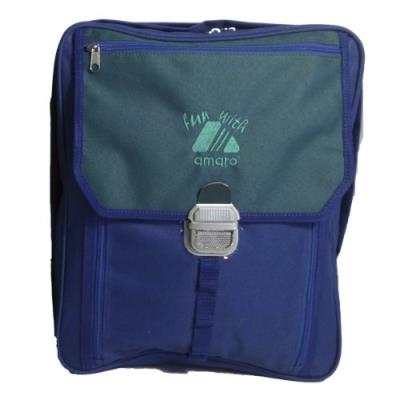 Amaro fun sac à dos pour adolescent 30 x 13,5 x 40 cm multicolore bleu foncé bleu clair 40 cm