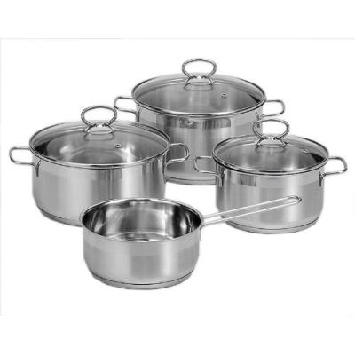 Krüger 2077413 manhattan batterie de cuisine inox 50 x 35 x 26 cm 4 pièces