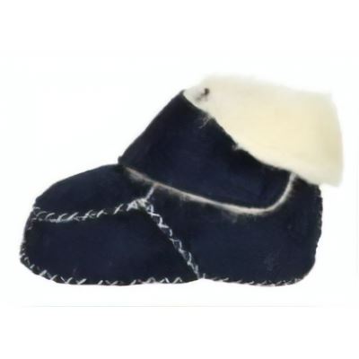 chaussures bébé Velcro bleu foncé taille 18/19