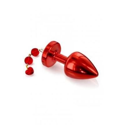 Bijou anal en aluminium Swarovski Couleur - noi…