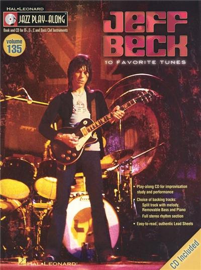 Jazz Play-Along Vol.135 Jeff Beck + Cd