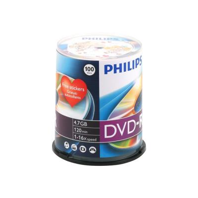 Philips DM4S6A00F - DVD-R x 100 - 4.7 GB - opslagmedia