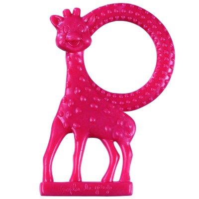 Anneau de dentition vanille sophie la girafe : framboise vulli