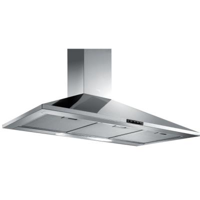 Turboair CERTOSA IX/A/90/PB - Hotte - hotte décorative - largeur : 90 cm - profondeur : 45 cm - extraction et recirculation (avec kit de recirculation supplémentaire) - inox brossé