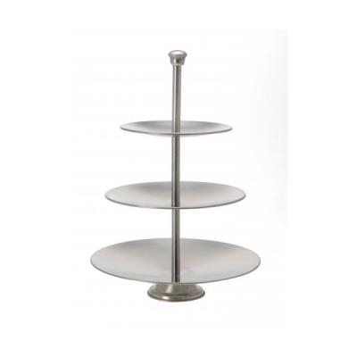 Plateau apero 3 etages inox