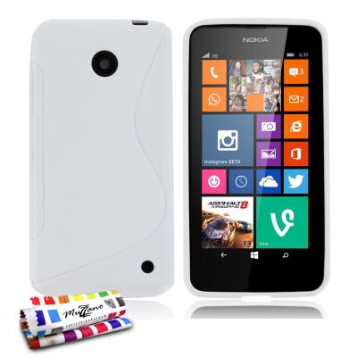Coque Souple Ultra-Slim Le S Premium Blanc pour NOKIA LUMIA 630
