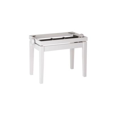 Accessoires claviers K&M BANQUETTE PIANO - BOIS- FINITION BLANC MAT Banquettes claviers - pianos