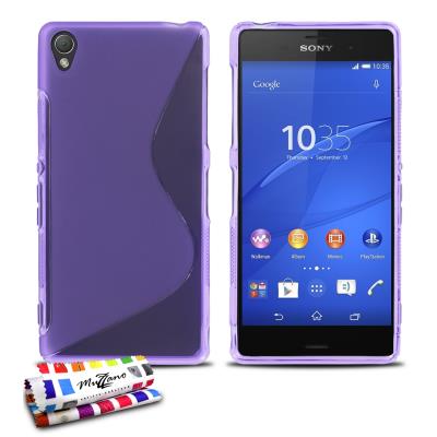 Coque Souple Ultra-Slim Le S Premium Violet pour SONY XPERIA Z3