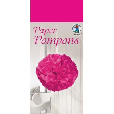 Ursus seidenpapier-set paper pompons, rosa 27010026