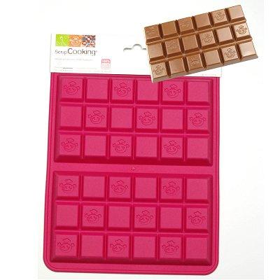 ScrapCooking® - Moule en silicone - Moule ScrapCooking® : Tablettes de chocolat