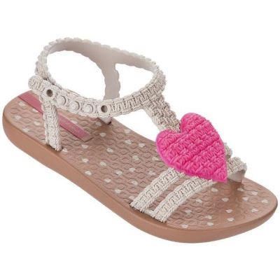 Tongs / RAIDER: MY FRIST Taille 21 MARRON / ROSE
