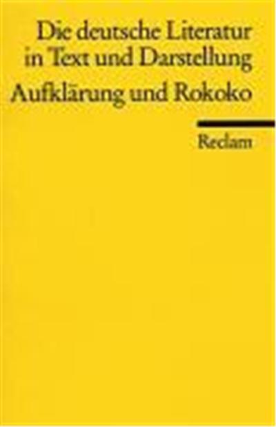Die deutsche Literatur 5 / Aufklärung und Rokoko