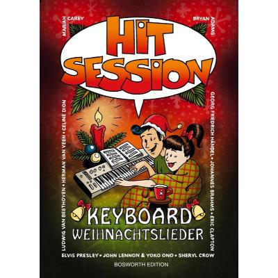 Partitions variété, pop, rock... BOSWORTH HIT SESSION KEYBOARD WEIHNACHTSLIEDER SONGBOOK - KEYBOARD Piano