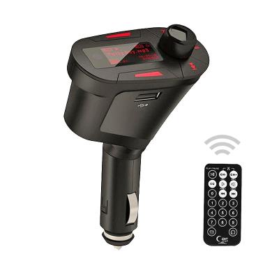 Chargeur Allume-Cigare USB + Transmetteur FM + Lecteur Carte SD pour Smartphone & Tablette