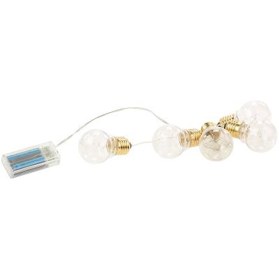 Guirlande lumineuse à LED design ampoule classique