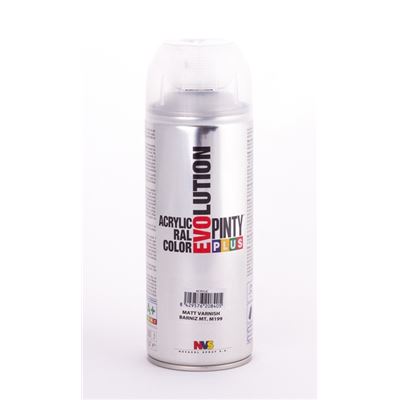Pinty NVS166 Pinty Plus Evolution Bombe 400 ml vernis Mat Acrylique