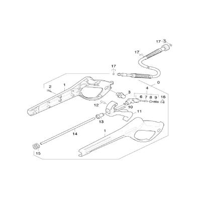Karcher Kit Reparation Poignee Rep 4 Pour Nettoyeur Haute-pression Ref: 4427