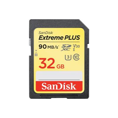 SanDisk Extreme PLUS - flashgeheugenkaart - 32 GB - SDHC UHS-I