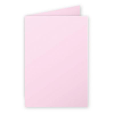 Pollen Carte 210g pliée 110x155 rose dragée pqt 25
