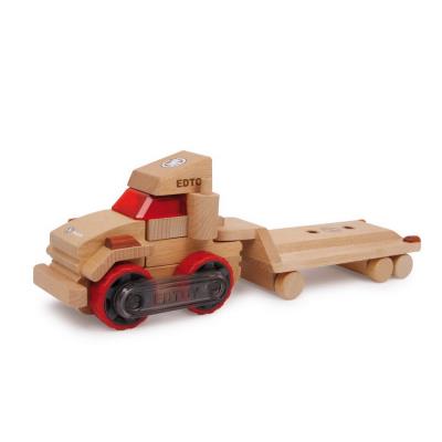 Camion semi remorque en bois à construire Caius