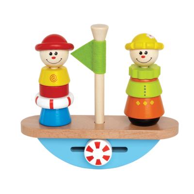 Hape - e0423 - jouet de premier age - bateau balancier