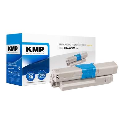 KMP O-T27 - zwart - tonercartridge (alternatief voor: OKI 44469803)