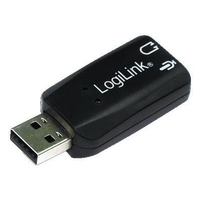 LogiLink USB Soundcard with Virtual 3D Soundeffects - carte son