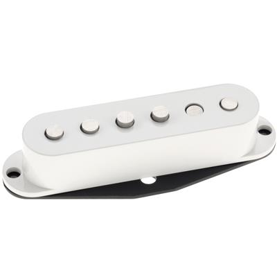 Accessoires guitares DIMARZIO MICRO DP175S-W TRUE VELVET MILIEU SIMPLE BOBINAGES BLANC Simples / Single coils