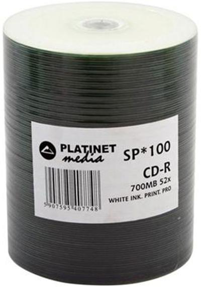CD-R 52x Imprimable Pro, 100 pièces en shrink