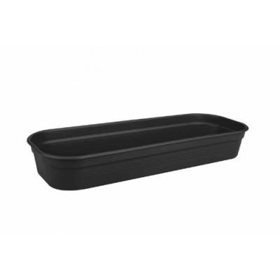 Elho 2055218 Green Basics Coquille Pour Planter Noir Taille L 38 X 38 X 16 Cm