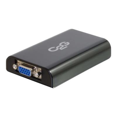 C2G USB 3.0 to VGA Video Adapter Converter externe video-adapter - zwart