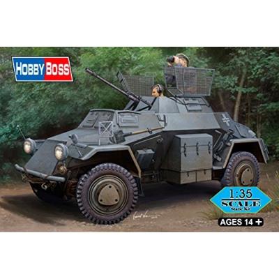 Hobbyboss 1 35 - german sd.kfz.222 leichter panzerspahwagen (1st series)
