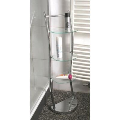 Clean Meuble Étageres 33X101Cm Chromée