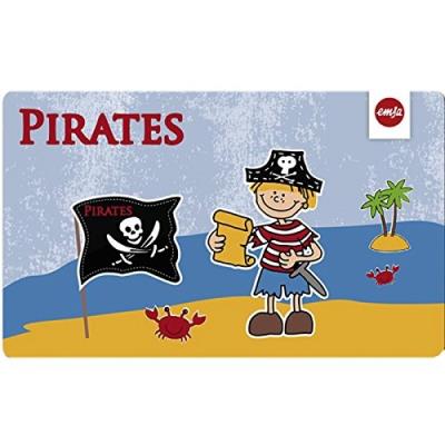 Emsa 516276 Classic Planchette Motif Pirate Plastique Multicolore 18 X 18 X 12 Cm