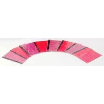Aulfes - 2152-08 - feuilles transparentes en plastique - 56 pièces de monnaie - lot de 5
