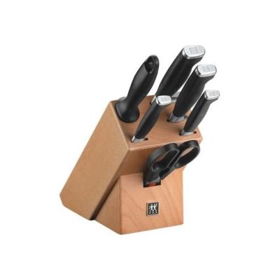ZWILLING 33414-000-0 BLOC DE COUTEAUX NATURE 7 PIÈCES 30 X 11.5 X 26 CM