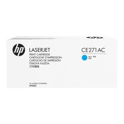 HP 650A - cyan - originale - cartouche de toner ( CE271AC ) - Contract
