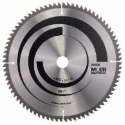 Bosch Lame De Scie Circulaire Multi Material Ø 30Mm - 305 X 30 X 3,2 Mm, 80 - 2 608 640 452