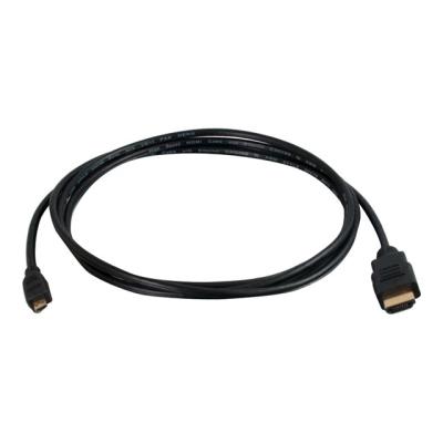 C2G Value Series High Speed with Ethernet HDMI Micro Cable - HDMI met ethernetkabel - 3 m