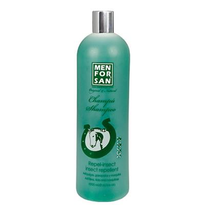 Meilleurs prix pour Menforsan Shampooing RÃ©pulsif Naturel pour Cheval 1000 ml - Lot de 2