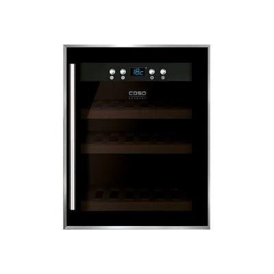 CASO Germany WineSafe 12 Black - Cave à vin - pose libre - inox/noir