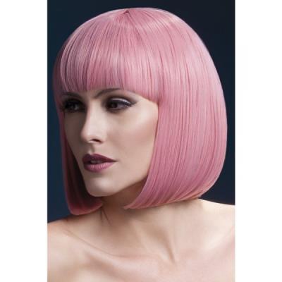 Perruque Elise rose pastel