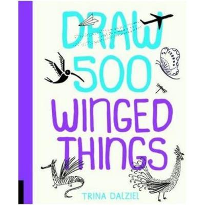 Draw 500 Winged Things /Anglais