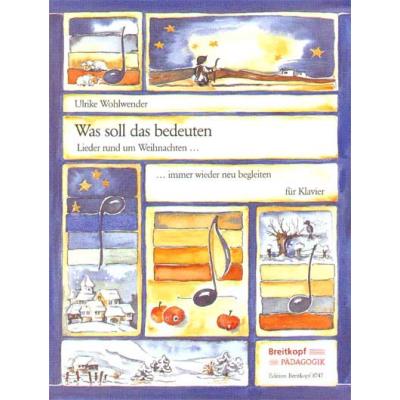 Partitions classique EDITION BREITKOPF WOHLWENDER ULRIKE - WAS SOLL DAS BEDEUTEN - PIANO Piano