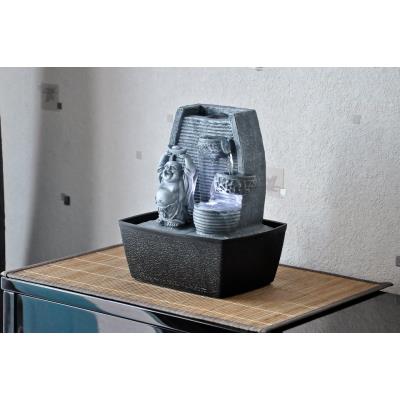 Fontaine dintérieur Feng Shui Bouddha rieur Senza Himo