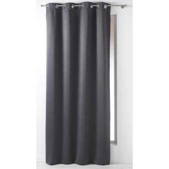Rideau occultant anti-froid 140 x 260 cm - Gris anthracite- Panneau ... Rideau occultant anti-froid 140 x 260 cm - Gris anthracite- Panneau ...