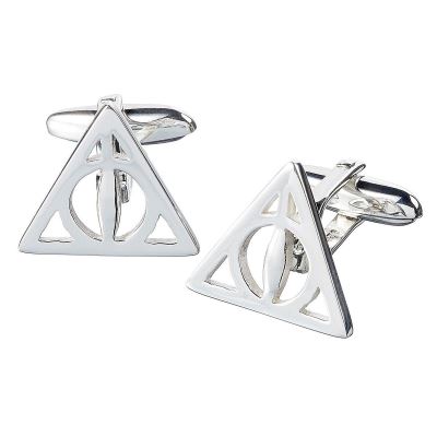 Harry Potter Cufflinks Deathly Hallows (Silver Plated) Carat Shop Chiodini