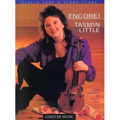 Partitions classique CHESTER MUSIC TASMIN LITTLE - ENCORE! Violon