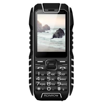 KONROW  Stone - Antichoc - 2.4 - Double Sim - Noir / Blanc - Tout Op&eacute;rateurs 