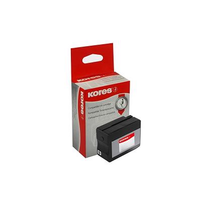 Kores - kores wiederbefüllte hp-tintenpatrone 932xl schwarz g1725bk